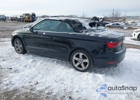 2017 Audi A3 2.0T Premium z USA, uszkodzony, nr VIN WAU78LFF5H1040551